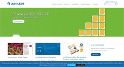 Desktop Screenshot of lumileds.com