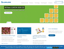 Tablet Screenshot of lumileds.com